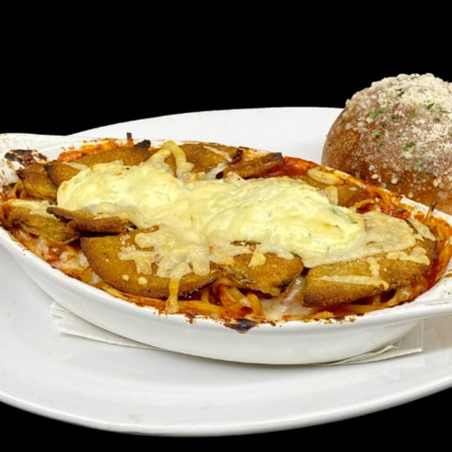 Eggplant Pasta.