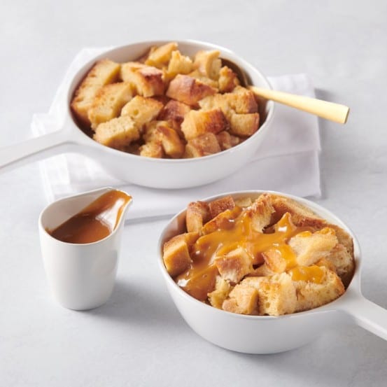 Bourbon Maple Bread Pudding.